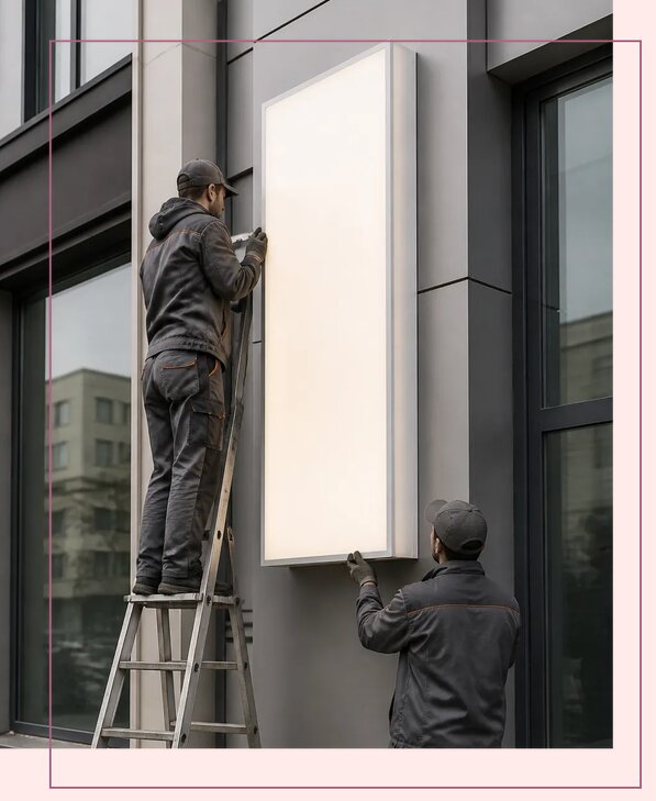 Акриловый световой короб на заказ в Сосновоборске от 15414 р. | Аванза-Ссб